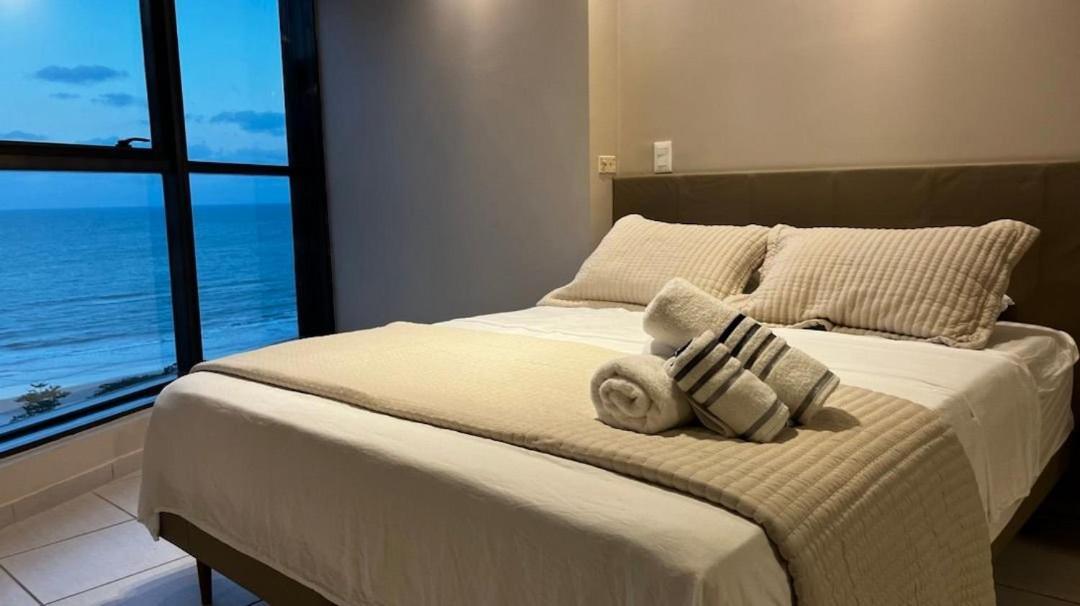Flat No Beach Class Internacional Boa Viagem Recife Bagian luar foto
